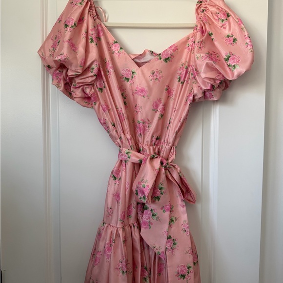 LoveShackFancy x Target Cecile Puff Sleeve Floral Dress Size 4 with tags new - Picture 2 of 6